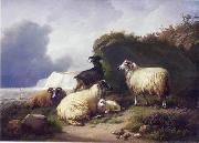 unknow artist Sheep 157 oil on canvas